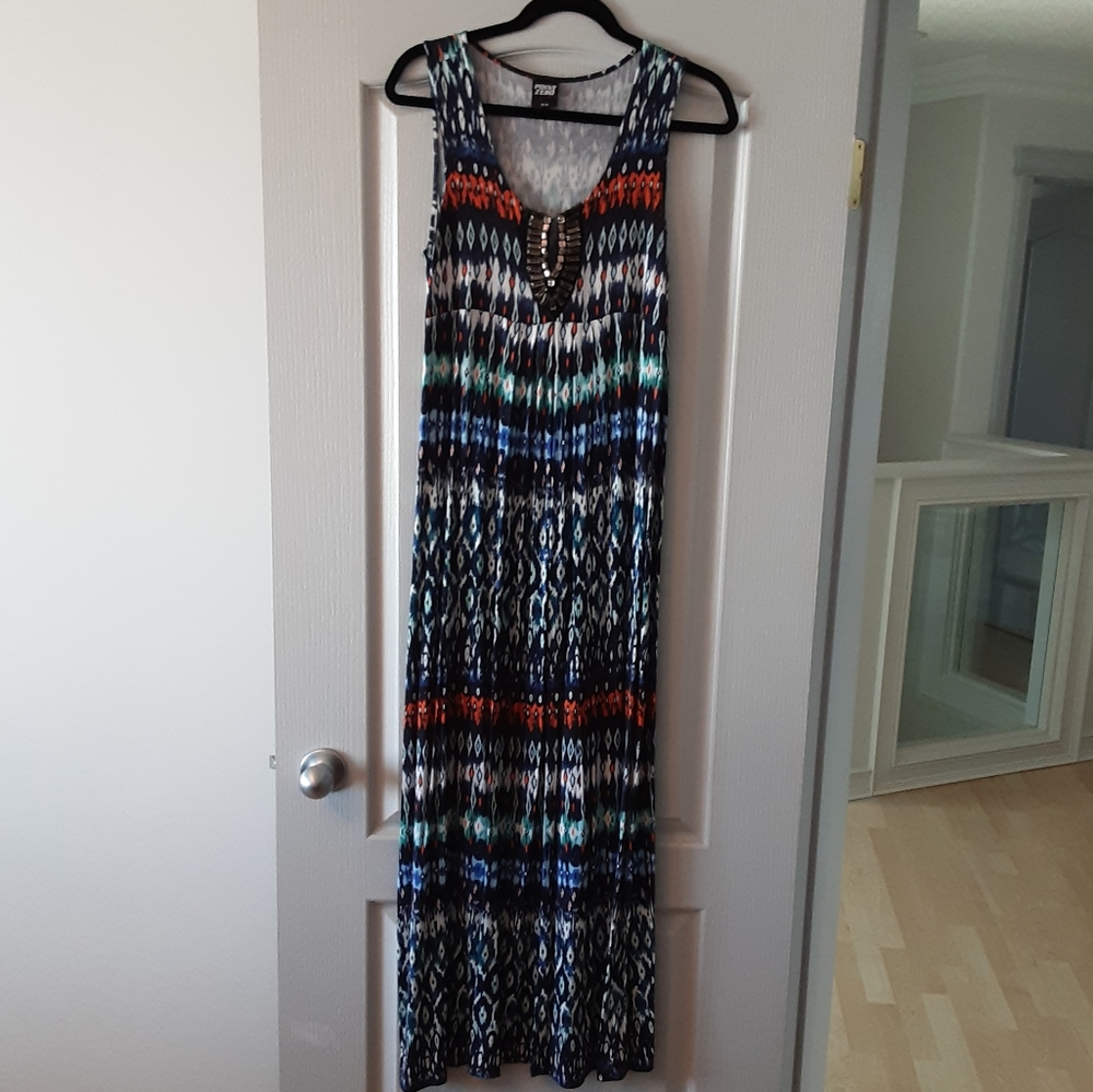 Maxi dress in Multi colors